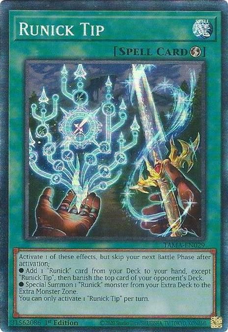 Runick Tip [TAMA-EN029] Collector's Rare - for just $8.90! 