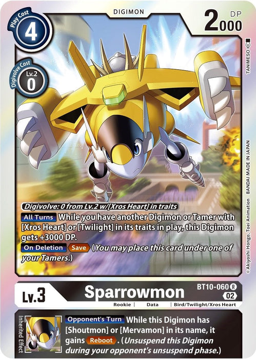 Sparrowmon [BT10-060] [Xros Encounter] - Just $0.10! Shop now at Retro Gaming of Denver