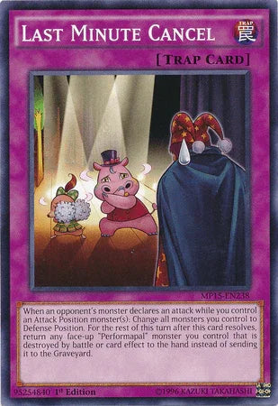 Last Minute Cancel [MP15-EN238] Common - for just $0.10! 