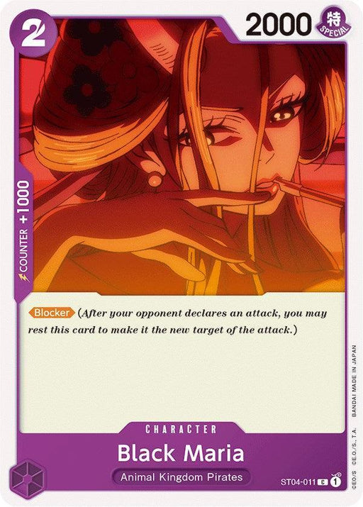 Black Maria [Starter Deck: Animal Kingdom Pirates] - for just $0.10! 