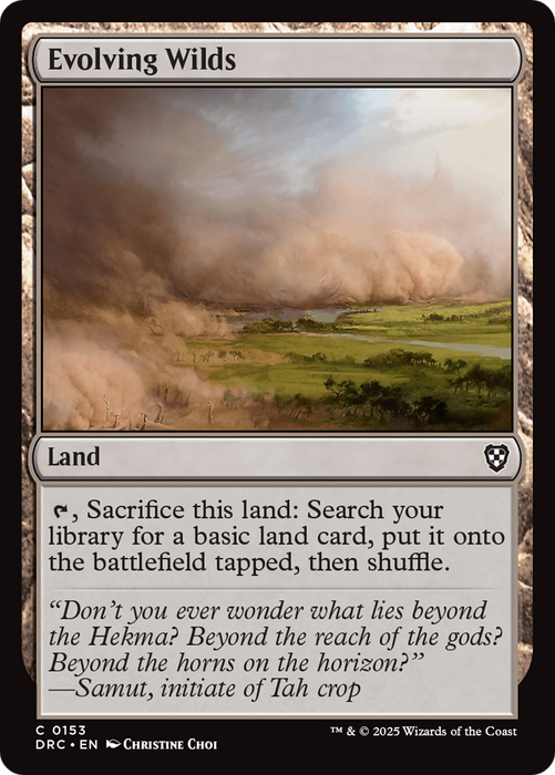 Evolving Wilds (DRC-153) - Commander: Aetherdrift - for just $0.03! 