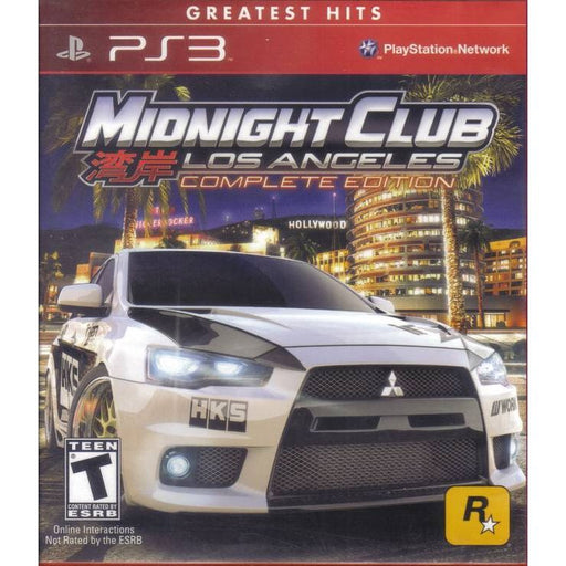 Midnight Club Los Angeles Complete Edition (Greatest Hits) (Playstation 3) - Just $0! Shop now at Retro Gaming of Denver