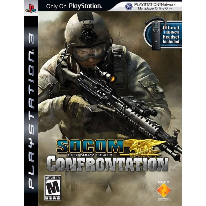 SOCOM: U.S. Navy SEALs Confrontation (Headset Included) (Playstation 3) - Premium Video Games - Just $0! Shop now at Retro Gaming of Denver