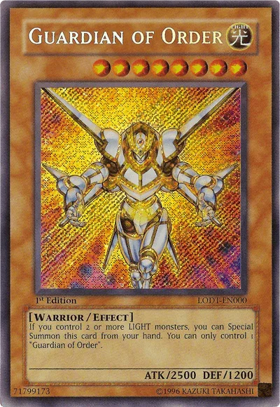 Guardian of Order [LODT-EN000] Secret Rare - for just $2.10! 
