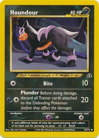 Houndour (39/75) [Neo Discovery Unlimited] - for just $0.65! 
