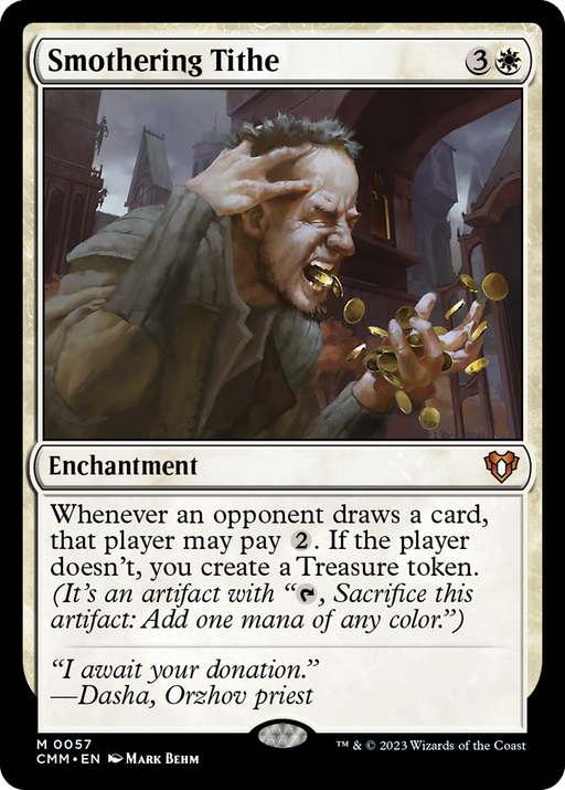 Smothering Tithe (CMM-057) - Commander Masters - for just $17.48! 