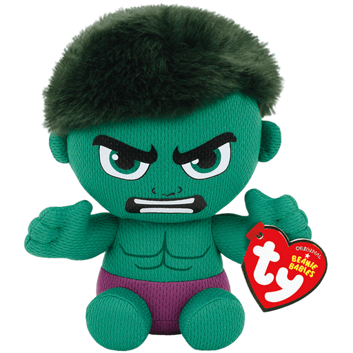Ty Marvel Beanie Babies: Hulk (Small) - for just $6.99! 