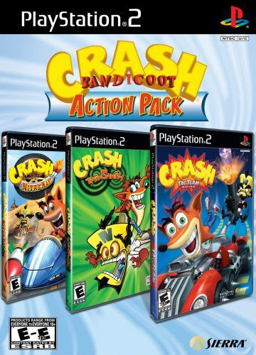 Crash Bandicoot Action Pack (Playstation 2) - for just $0! 