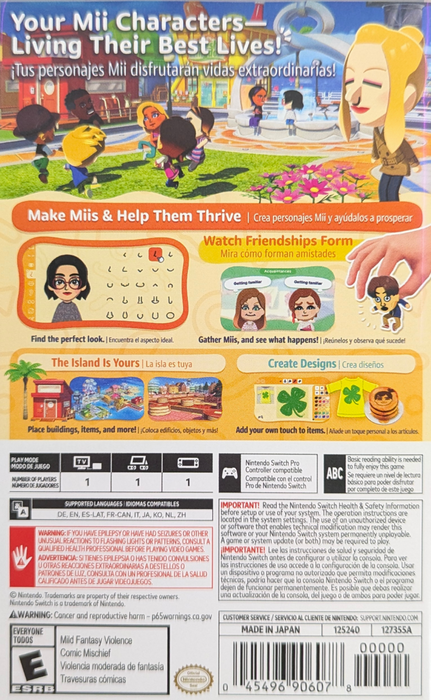 TomoDachi Life: Living the Dream – Nintendo Switch (NS) - for just $0! 