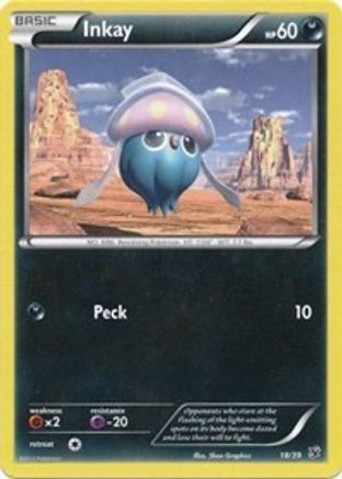Inkay 018/39 - Kalos Starter Set - for just $0.13! 