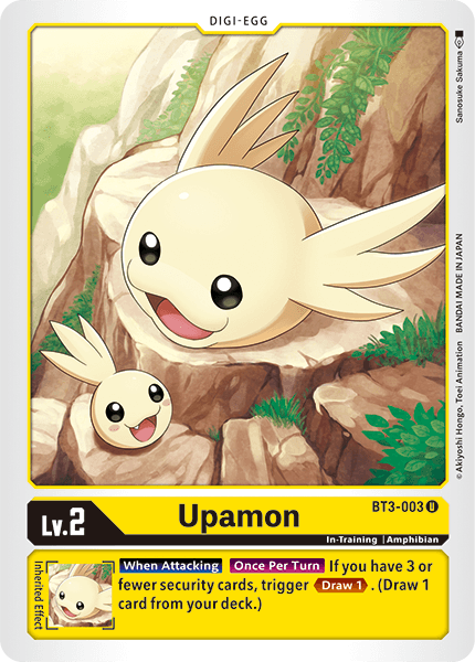 Upamon [BT3-003] [Release Special Booster Ver.1.5] - Just $0.09! Shop now at Retro Gaming of Denver