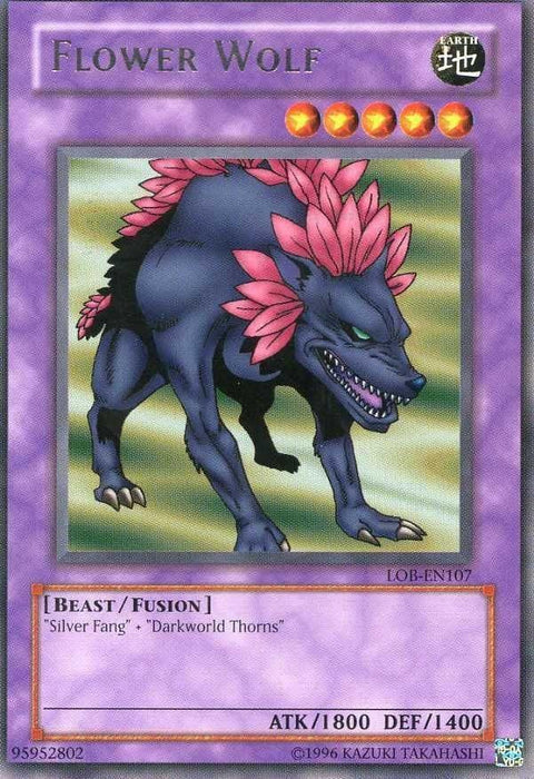 Flower Wolf [LOB-EN107] Rare - for just $0.15! 