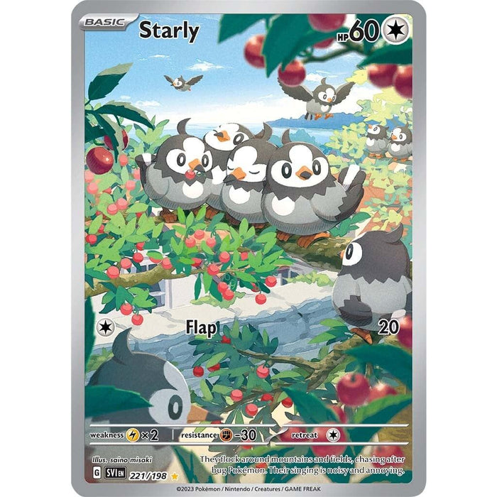 Starly (221/198) [Scarlet & Violet: Base Set] - Just $1.35! Shop now at Retro Gaming of Denver