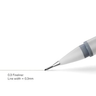 Winsor & Newton: Fineliner - Cool Grey 0.3 - for just $3! 