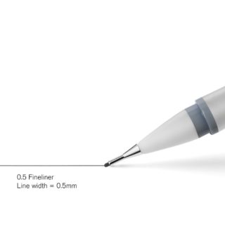 Winsor & Newton: Fineliner - Cool Grey 0.5 - for just $3! 