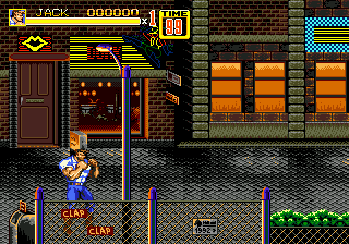 Cadillacs and Dinosaurs in Streets of Rage 2 Sega Genesis Video Game Cart - for just $19.99! 
