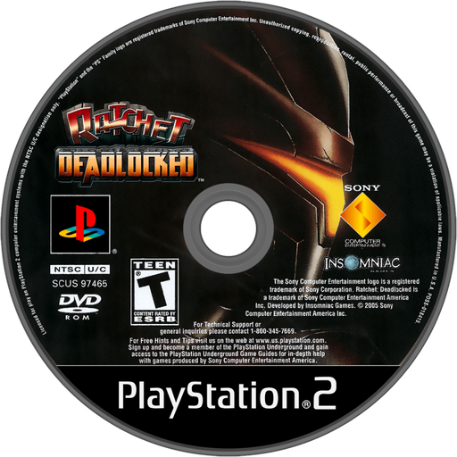 Ratchet: Deadlocked – PlayStation 2 (PS2) - for just $0! 