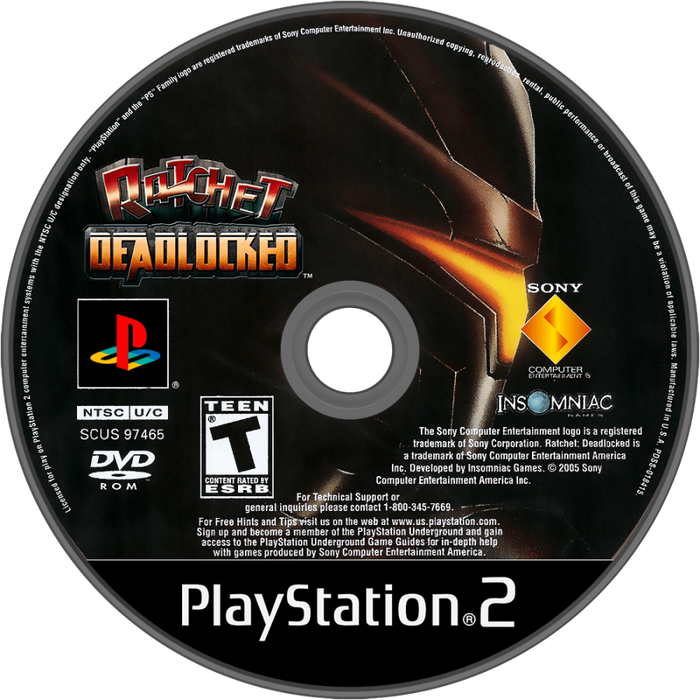 Ratchet: Deadlocked – PlayStation 2 (PS2) - for just $0! 