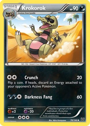 Krokorok 070/146 - XY Base Set - for just $0.05! 