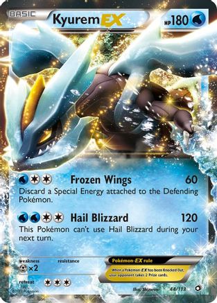 Kyurem EX 044/113 - Legendary Treasures Holofoil - for just $1.64! 