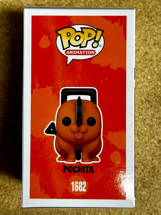 Funko Pop! Animation Pochita #1682 Chainsaw Man 2024 Chainsaw Devil Denjis Heart - for just $13! 