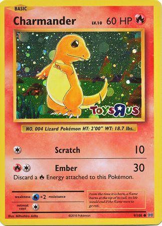 Charmander (9/108) (Toys R Us Promo) [XY: Evolutions] - for just $31.05! 