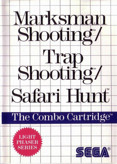 Marksman Shooting/Trap Shooting/Safari Hunt (Sega Master System) - for just $0! 