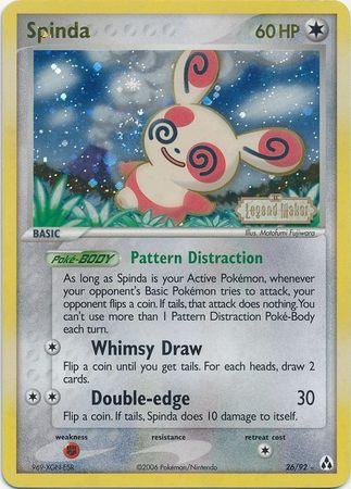 Spinda (26/92) (Stamped) [EX: Legend Maker] - for just $14.55! 