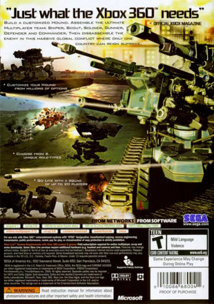 Chromehounds – Xbox 360 (X360) - for just $6.99! 