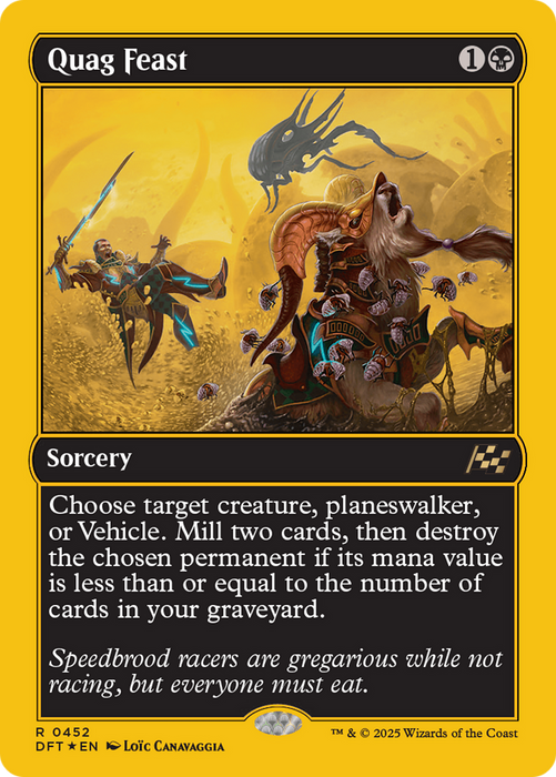 Quag Feast (DFT-452) - Aetherdrift Foil - for just $0.24! 