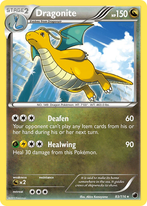 Dragonite (83/116) [Black & White: Plasma Freeze] - for just $8.35! 