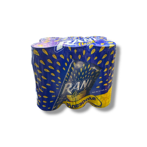 Rani Float Pineapple Drink with Chunks - Refreshing 6 Pack of 240ml Juice with Real Pineapple Pieces - for just $9.99! 