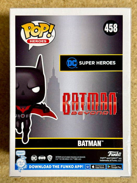 Will Friedle Signed DC Batman Beyond Funko Pop! Exclusive #458 With JSA COA - for just $150! 