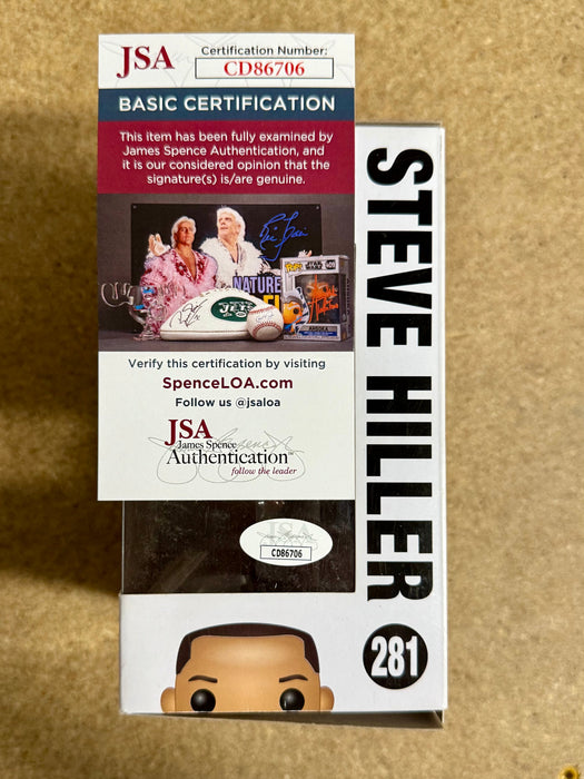 Will Smith Signed Steve Hiller Independence Day Funko Pop! #281 With JSA COA - for just $375! 