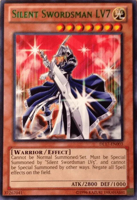 Silent Swordsman LV7 (Green) [DL17-EN003] Rare - for just $1.30! 