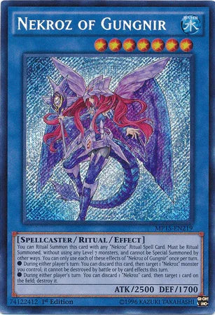 Nekroz of Gungnir [MP15-EN219] Secret Rare - for just $0.40! 