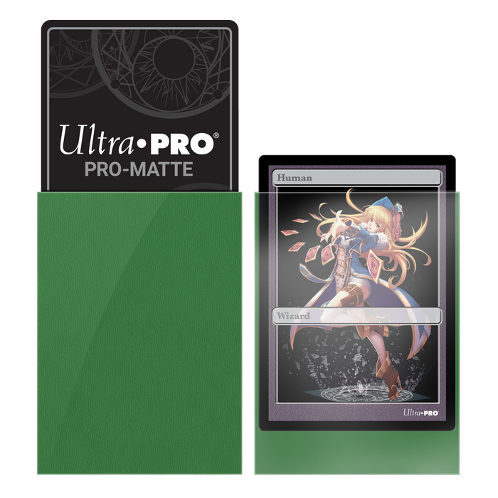 Ultra PRO: Small 60ct Sleeves - PRO-Matte (Green) - Just $0! Shop now at Retro Gaming of Denver