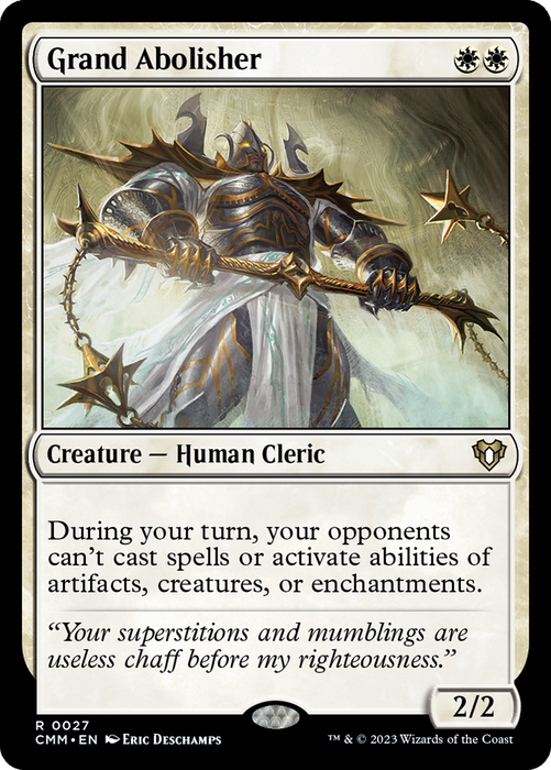 Grand Abolisher (CMM-027) - Commander Masters - for just $5.14! 
