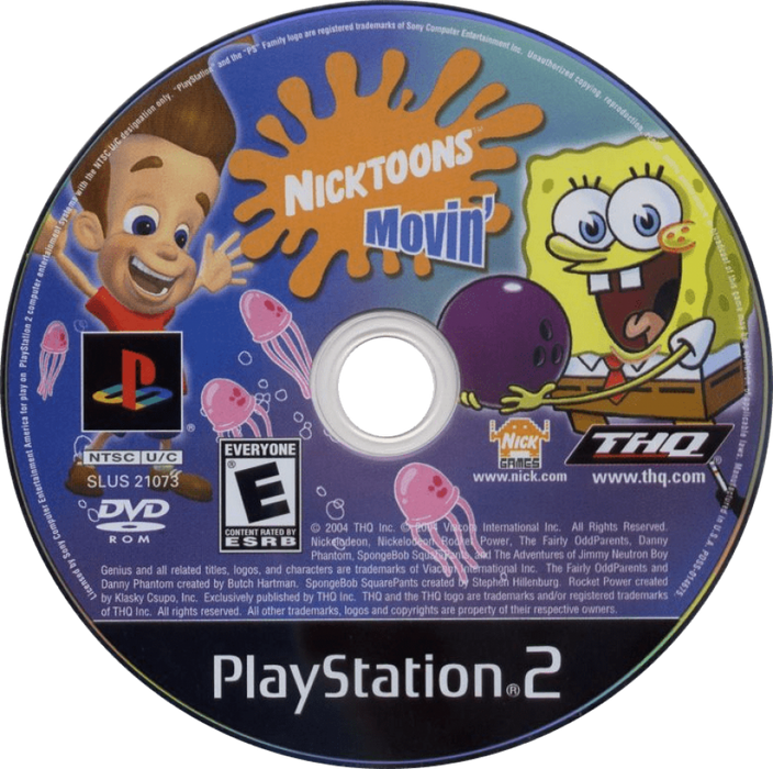 Nicktoons Movin' – PlayStation 2 (PS2) - for just $5.99! 