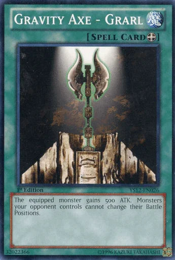 Gravity Axe - Grarl [YS12-EN026] Common - for just $0.10! 