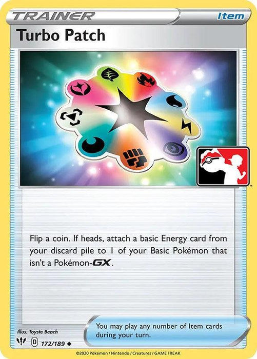 Turbo Patch (172/189) [Prize Pack Series One] - for just $0.30! 
