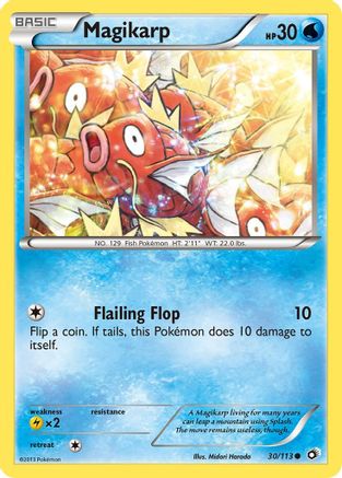 Magikarp 030/113 - Legendary Treasures - for just $0.63! 