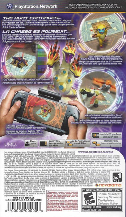 Invizimals: Shadow Zone – PlayStation Portable (PSP) - for just $0! 