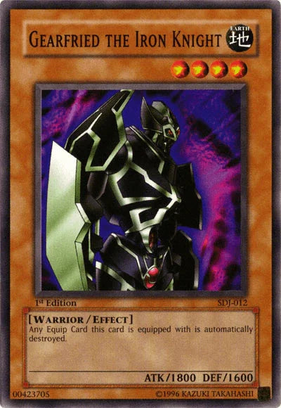 Gearfried the Iron Knight [SDJ-012] Common - for just $0.10! 