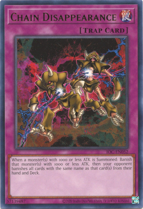 Chain Disappearance (25th Anniversary) [IOC-EN052] Rare - for just $0.30! 
