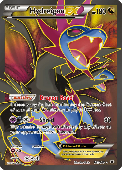 Hydreigon EX (103/108) [XY: Roaring Skies] - for just $13.50! 