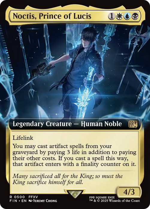 Noctis, Prince of Lucis (FIN-500) - FINAL FANTASY: (Extended Art) - for just $0.88! 