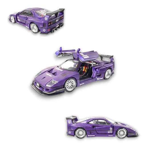 Demon King Auto F40 Royal Purple 1:64 - for just $69.99! 