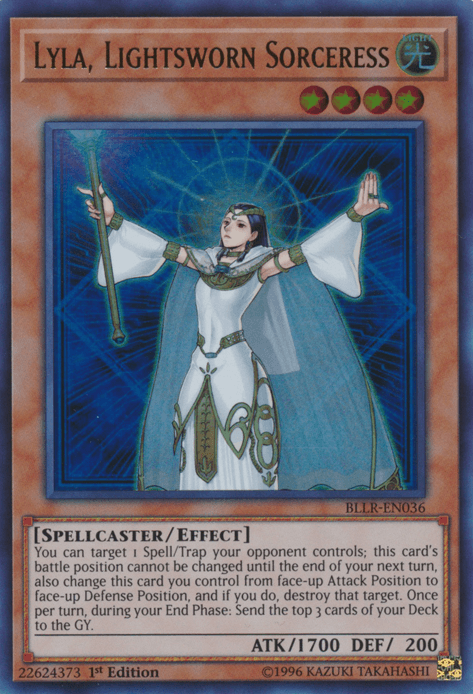 Lyla, Lightsworn Sorceress [BLLR-EN036] Ultra Rare - for just $0.95! 