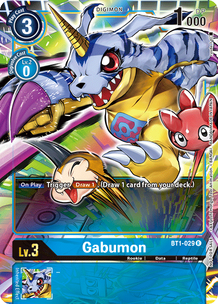 Gabumon [BT1-029] (Alternate Art) [Release Special Booster Ver.1.0] - Just $0.20! Shop now at Retro Gaming of Denver